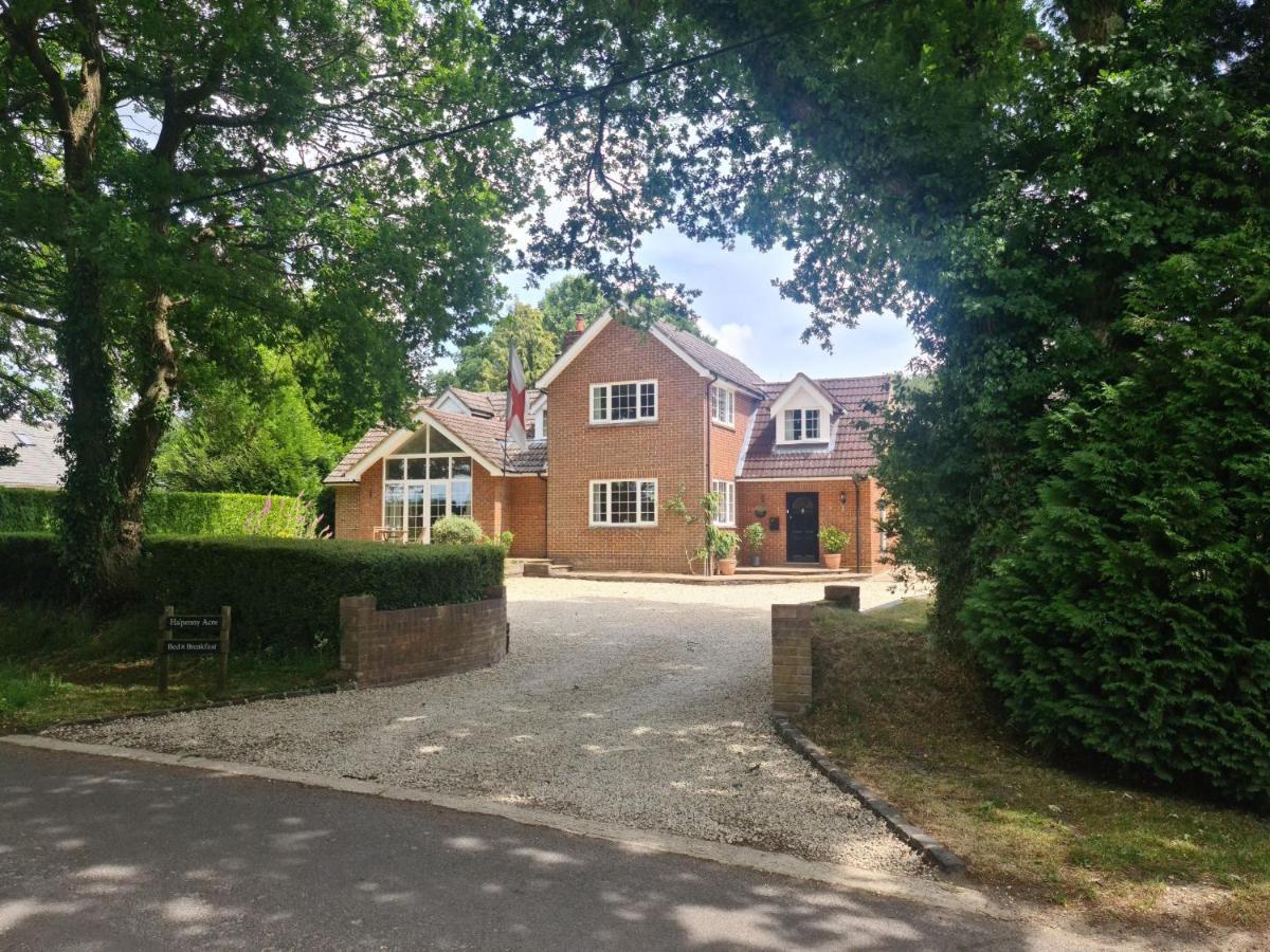 Ha'Penny Acre Bed & Breakfast Sherfield English Dış mekan fotoğraf